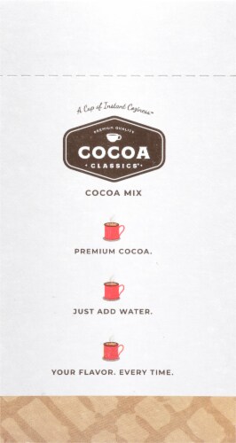 Cocoa Classics French Vanilla & Chocolate Cocoa Mix Perspective: back