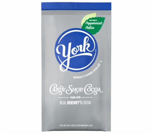 Candy Shop Cocoa York Peppermint Pattie Dark Chocolate Cocoa Mix Perspective: back