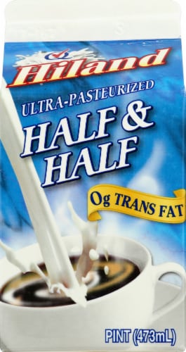 Hiland Ultra-Pasteurized Half & Half Perspective: back