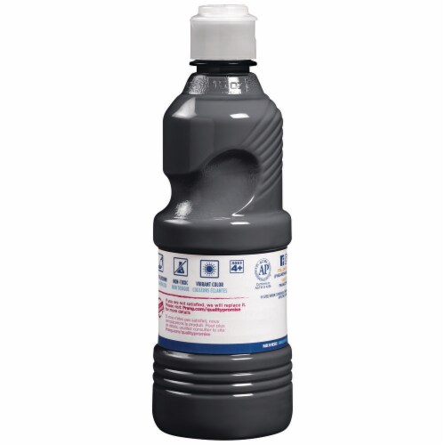 Prang® Liquid Tempera Paint - Black Perspective: back