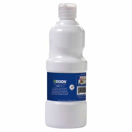 Prang® Liquid Tempera Paint - White Perspective: back
