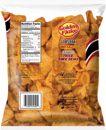 Golden Flake Pork Skins Louisiana Hot Sauce 3 oz. – Utz Quality Foods