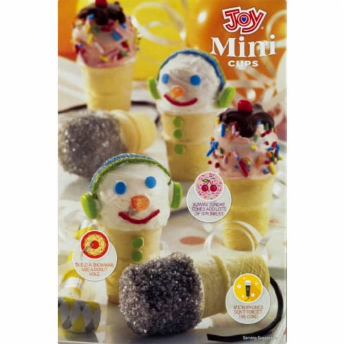 Joy® Mini Cups Perspective: back