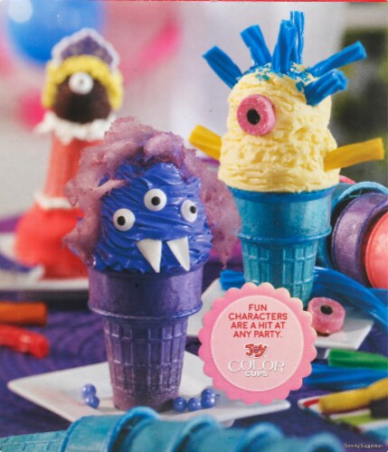 Joy® Color Ice Cream Cups Perspective: back