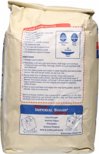 Imperial Cane Sugar Perspective: back