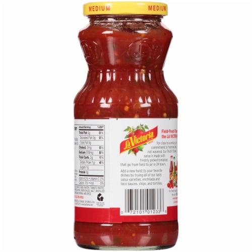 La Victoria® Thick 'N Chunky Medium Salsa Perspective: back