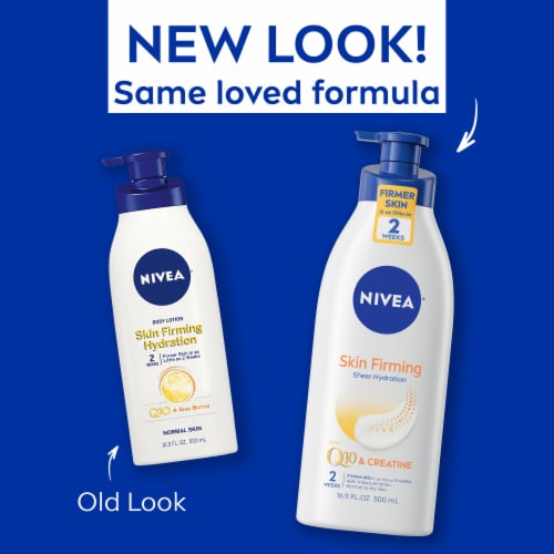NIVEA Skin Firming Hydration Body Lotion Perspective: back