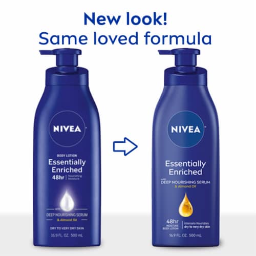 NIVEA Essentially Enriched Body Lotion Perspective: back