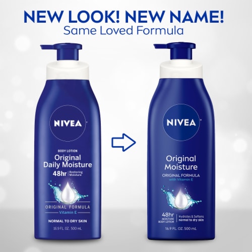 NIVEA Original Moisture Body Lotion Perspective: back