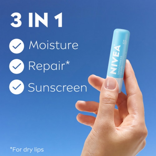 NIVEA Smoothness Lip Care SPF 15 Lip Balm Stick Perspective: back