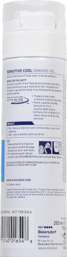 Nivea Men Sensitive Cooling Shaving Gel - 7 oz Perspective: back
