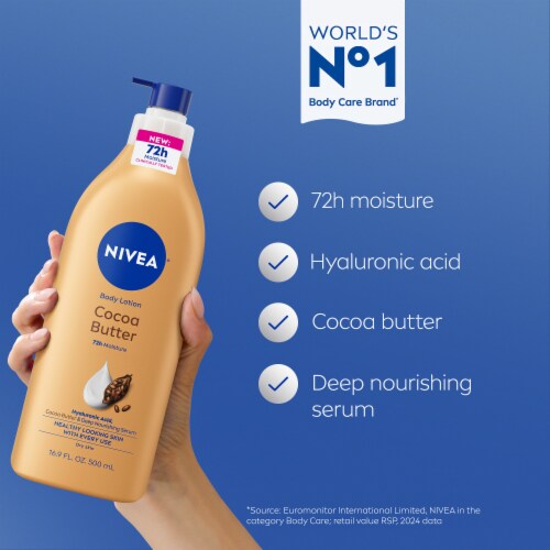 NIVEA Cocoa Butter Body Lotion Perspective: back