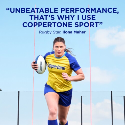 Coppertone Sport Mineral SPF 50 Sunscreen Lotion Perspective: back