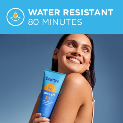 Coppertone® Complete SPF 50 Sunscreen Lotion Perspective: back
