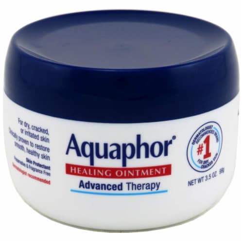 Aquaphor Advanced Therapy Healing Ointment 3.5 fl oz Perspective: back