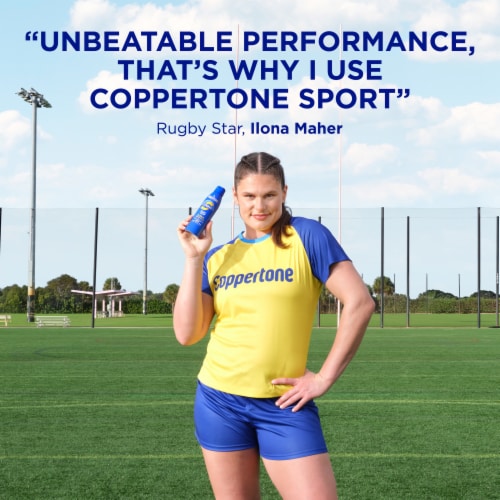 Coppertone Sport Sunscreen Spray SPF 50 Perspective: back
