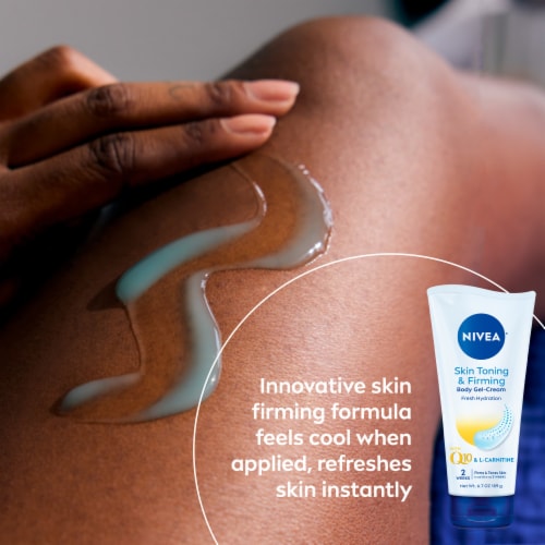 Nivea Skin Firming And Anti Wrinkle Neck And Chest Cream With Q10, Creatine And Provitamin B5 Perspective: back