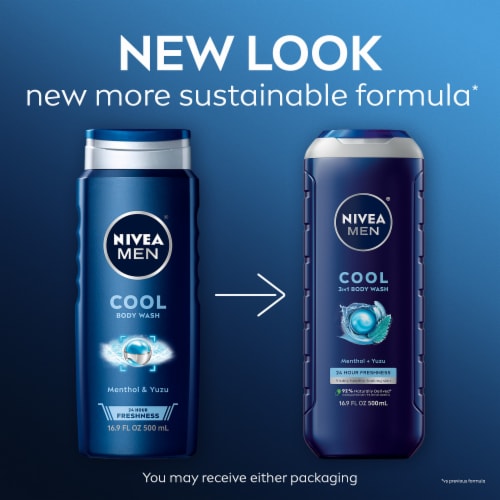 Nivea® Men Cool 3-in-1 Body Wash Perspective: back
