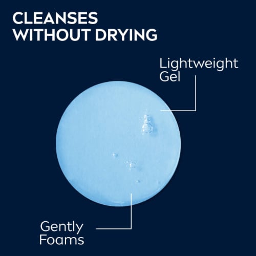 NIVEA MEN Maximum Hydration Moisturizing Face Wash with Provitamin B5 and Aloe Vera Perspective: back