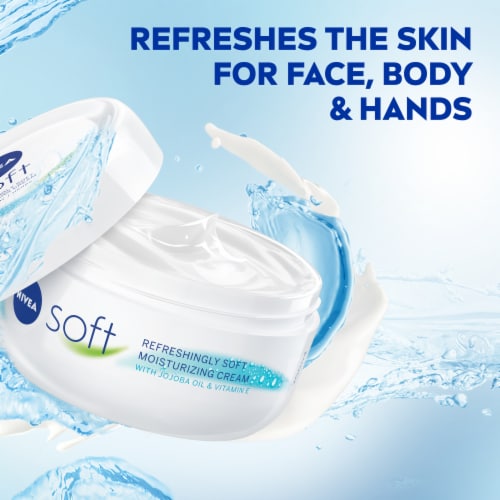 NIVEA Soft Moisturizing Creme Body Perspective: back