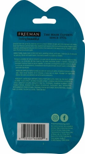 Freeman Anti-Stress Dead Sea Minerals Clay Mask Perspective: back