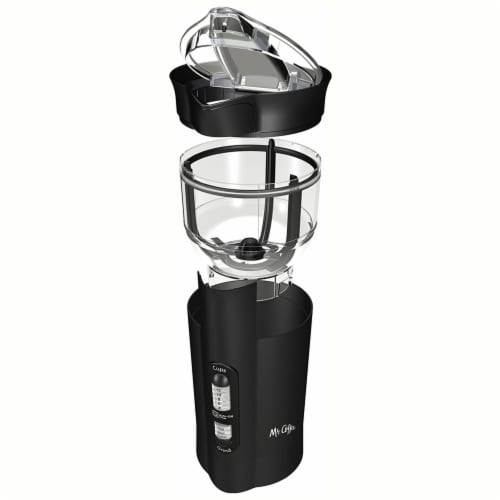Mr. Coffee® Precision Coffee Grinder - Black Perspective: back