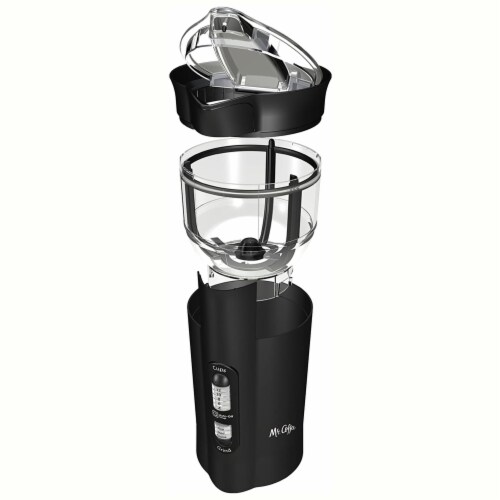 Mr. Coffee® Precision Coffee Grinder - Black Perspective: back
