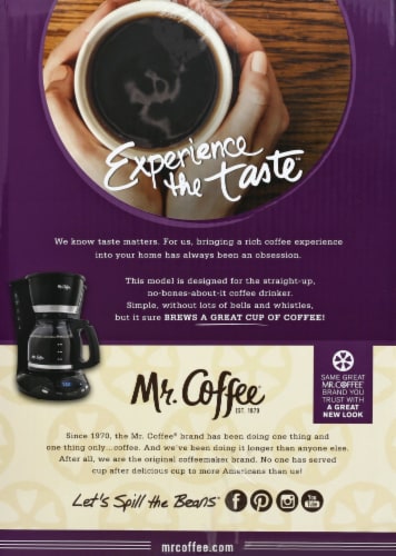 Mr Coffee Classic + Taste Coffeemaker, Programmable, 4 Cup