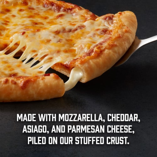 Red Baron Four Cheese Stuffed Crust Frozen Pizza Perspective: back
