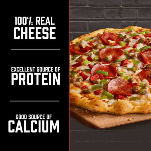 Red Baron Supreme Brick Oven Crust Frozen Pizza Perspective: back