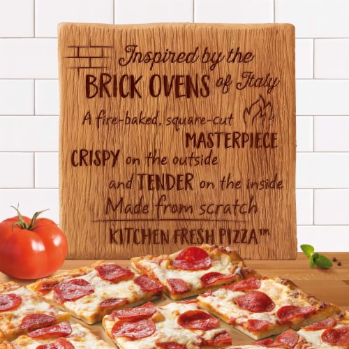Freschetta® Pepperoni Brick Oven Crust Frozen Pizza Perspective: back