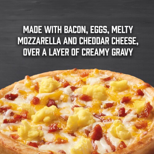Red Baron Breakfast Scrambles Bacon, Egg & Cheese Frozen Pizza Perspective: back