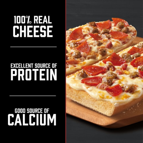 Red Baron® Singles French Bread 3-Meat Frozen Pizzas Perspective: back
