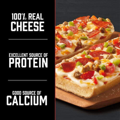 Red Baron Frozen Pizza French Bread Supreme Perspective: back