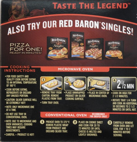 Red Baron Sausage Scrambles Perspective: back