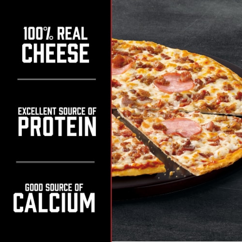 Red Baron Bacon Lover's Thin Crust Frozen Pizza Perspective: back