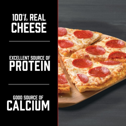 Red Baron Pepperoni Classic Crust Frozen Pizza Perspective: back