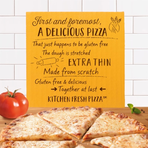 Freschetta Four Cheese Medley Gluten Free Thin Crust Frozen Pizza Perspective: back