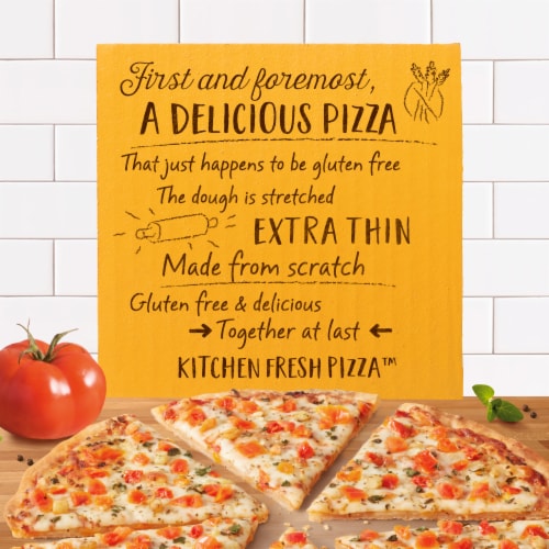 Freschetta® Gluten Free Margherita Roasted Garlic Frozen Pizza Perspective: back