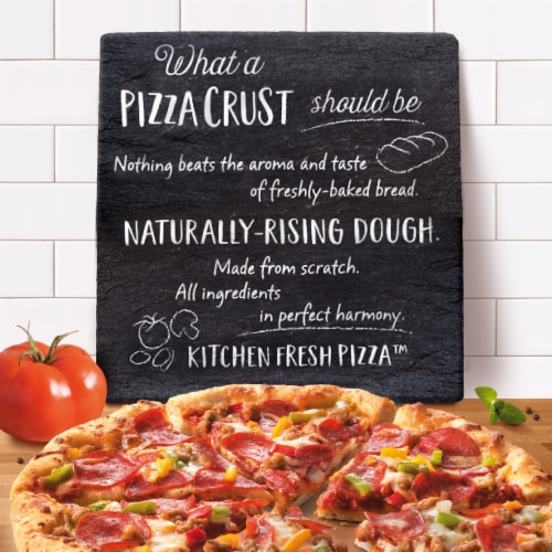 Freschetta Classic Supreme Naturally Rising Crust Frozen Pizza Perspective: back