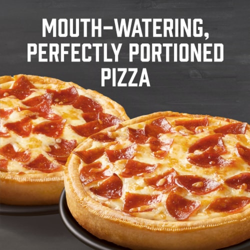 Red Baron® Deep Dish Singles Pepperoni Frozen Pizzas Perspective: back
