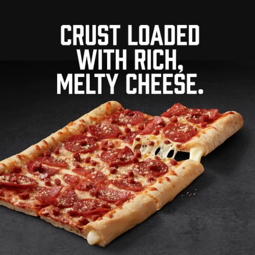 Red Baron Pepperoni Stuffed Crust Frozen Pizza Perspective: back