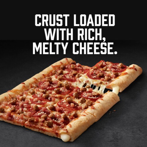 Red Baron Meat Trio Stuffed Crust Frozen Pizza Perspective: back