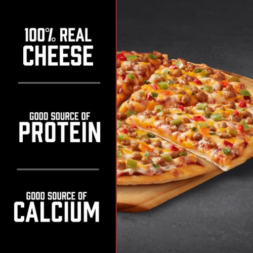 Red Baron Mexican Style Classic Crust Frozen Pizza Perspective: back