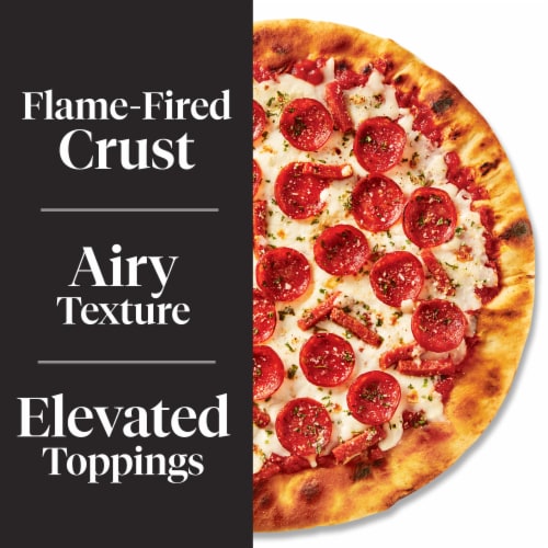 Hearth & Fire™ Pepperoni Frozen Pizza Perspective: back