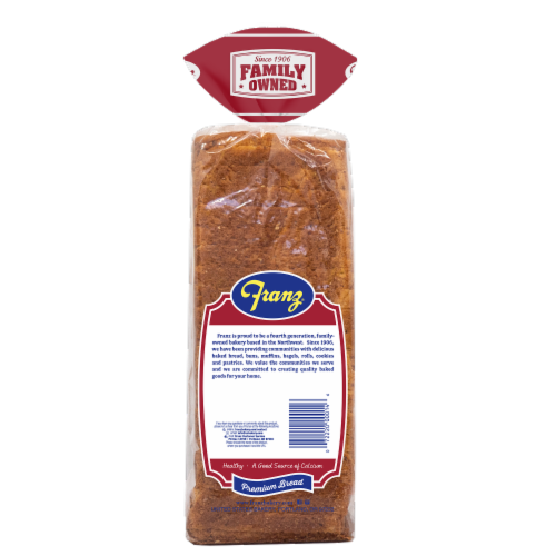 Franz® Cracked Wheat Bread Perspective: back
