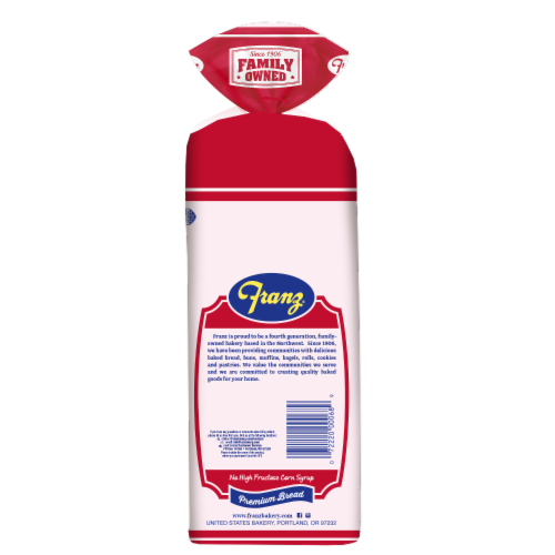 Franz® Enriched Premium Big White Bread Perspective: back