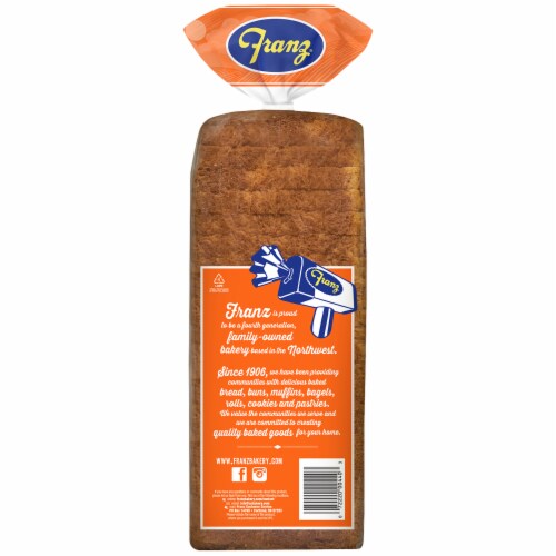 Franz® Premium Honey Wheat Bread Perspective: back