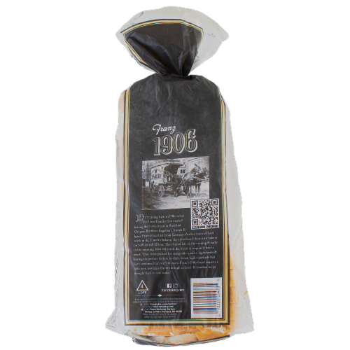 Franz 1906 White Sandwich Bread Perspective: back