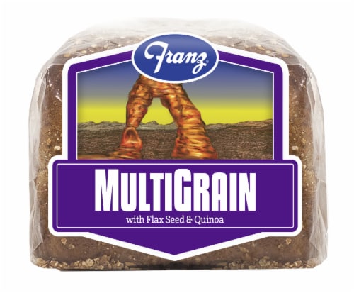 Franz Multigrain with Flax Seed & Quinoa Bread Perspective: back